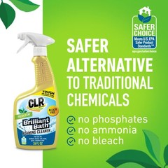 CLR Brilliant Bath Multi Surface Cleaner Pack of 4 26 Fl Oz Powerful Clean