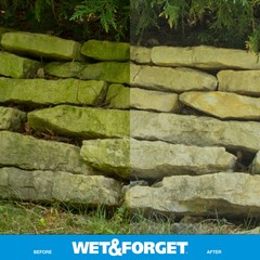Wet & Forget Outdoor Cleaner – Ready-to-Use for Moss, Mold, Mildew & Algae