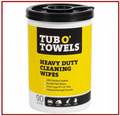 Tub O Towels Heavy-Duty Cleaning Wipes Citrus Scent 90-Count