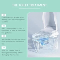 3X Crazy Clean Pro Toilet Bowl Cleaner, Crazy Clean Toilet Cleaner 120g