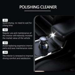 3PCS Car Interior Cleaner, 2026 New Polishing Cleaner for Interior Detailing US
