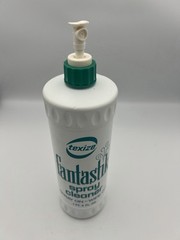 VTG 1967 Fantastik All Purpose Cleaner Spray Bottle 1 Pint Movie TV Prop 60s
