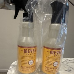Mrs. Meyer’s Clean Day Multi-Surface Cleaner Spray 2 Pack Clementine 16 fl oz