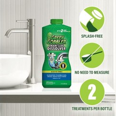 Drain Clog Remover & Cleaner for Toilets Sinks Showers Septic-Safe 31 Oz 1 Count