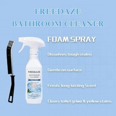 Bathroom Cleaner Foam Spray (400ml) – Spray, Wait & Scrub for Hard Water Stains,