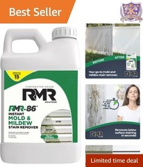 Mold and Mildew Stain Remover Spray 2.5 Gal Fast-Acting Liquid Cleaner