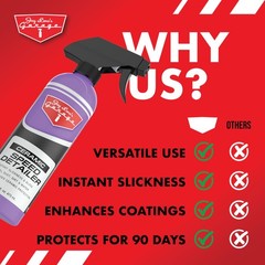 Jay Leno’s Garage Ceramic Speed Detailer Spray Quick Car Detailer for Cars Tr…