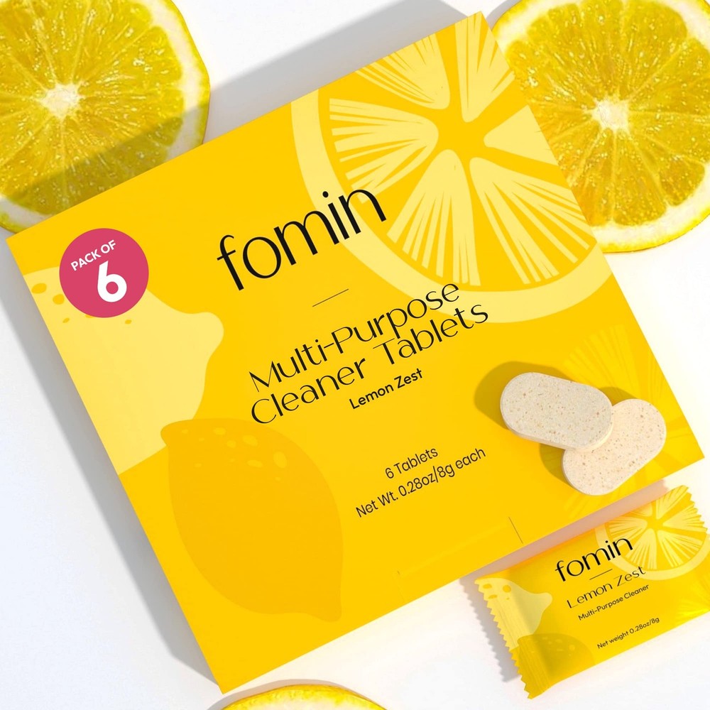 Multi Surface Cleaner Refill Tablets (6 Pack) – Lemon Zest – All Purpose Clea…