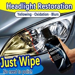 `Headlight Restoration 100g Car Headlights Cleaner Headlight Repair Liquid US