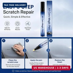 All Cars Magic Pen for Car Scratches, Quick Paint Scratch Repair Magic Car Scrat