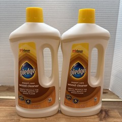 2 Pledge 36oz Clean It Gentle Wood Floor Cleaner Lemon Scent Expert Wood Floor
