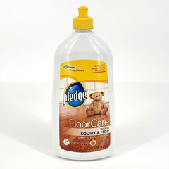 Pledge clean it Floor Care Squirt & Mop Citrus Scent Hardwood Cleaner 27 oz