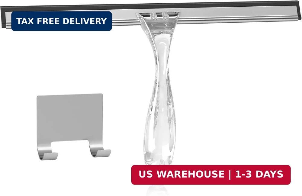 AmazerBath Squeegee for Shower Glass Door, Shower Squeegee for Glass Doors – All