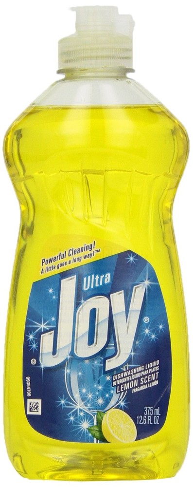 Ultra Joy Dishwashing Liquid 12.6 Fl Oz Powerful Grease Cleaner Lemon Scent