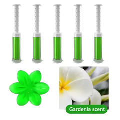 Toilet Gel 1Pc/12 Count Toilet Bowl Gel Stamp 6 Kinds of Scent Toilet Cleaner Ge