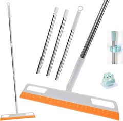 Multifunction Magic Broom Rubber Silicone Extendable Squeegee Floor Cleaner