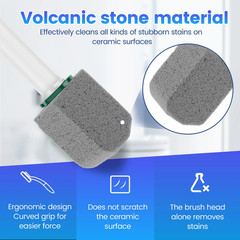 10Pcs Pumice Stone Cleaning Stick Toilet Rust Stain Removal Brush Bathroom Tile