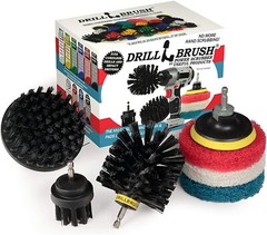 Drillbrush Scrub Brush – Drill Scrub Brush Attachment 7- Stone Cleaning – Deep