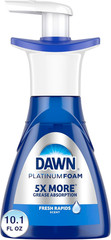 Ultra Platinum Foam Dishwashing Foam, Fresh Rapids Scent, 10.1 Fl Oz (Packaging