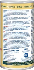 Powder Cleanser 2 x 12 oz Stain & Rust Remover for Stainless Steel Aluminum