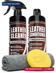 Car Leather Cleaner and Conditioner – pH Neutral, Non-Toxic & Non-Greasy – Gentl