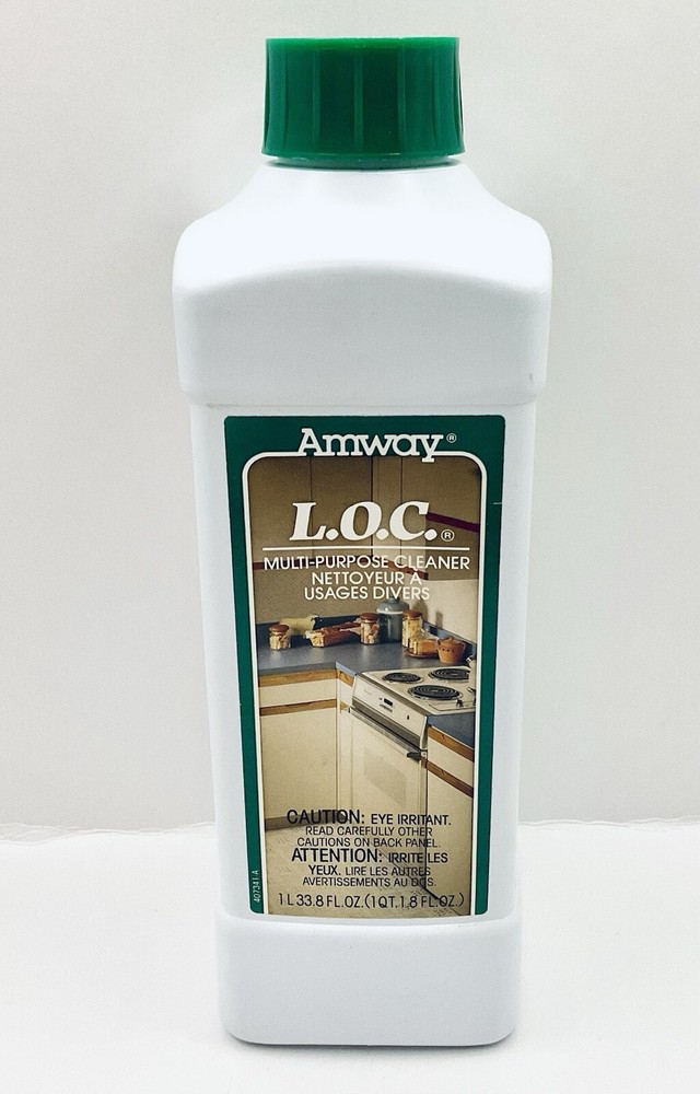 AMWAY L.O.C. MULTI-PURPOSE CLEANER 33.8 FL OZ LIQUID ORGANIC CLEANER