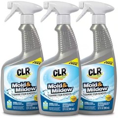 CLR Mold & Mildew Foaming Stain Remover Bleach Free 32 oz 3-Pack