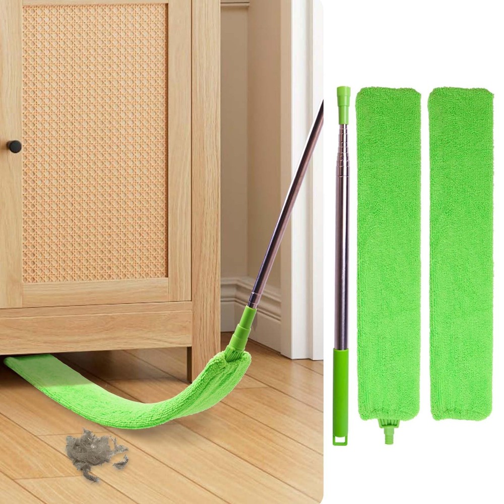 Retractable Gap Dust Cleaner Under Appliance Cleaning Tool,Flat Duster
