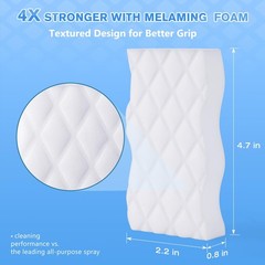 Magic Eraser Sponge, 18 Pack Cleaning Pads for Walls, Oven, Kitchen, and Shoe…