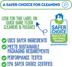 Quick Shine Concentrated Floor Cleaner 27 Oz 6 Pack Makes 162 Gallons