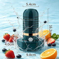 Produce Cleaner – Portable Oh-Ion Fruit & Vegetable Washer, Deep Cleans Produce,
