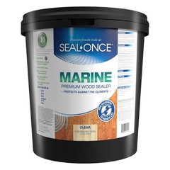 SealOnce Marine Premium Wood Sealer Waterproof Sealant Wood Stain and Seale…