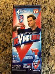 INVINCEABLE All In One Cleaner, Stain Fighter, As Seen on TV New In Box!!