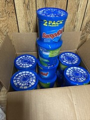 6 x2 Pack DampRid FG60FS Moisture Absorber, Fresh Scent, 10.5oz Each New