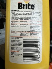 VTG 1982 Johnson Brite Floor Shine Cleaner Discontinued 6 Fl Oz NOS Movie Prop