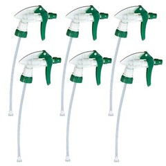 12 Pcs Heavy Duty Acid and Chemical Resistant Trigger Sprayer Nozzle Head
