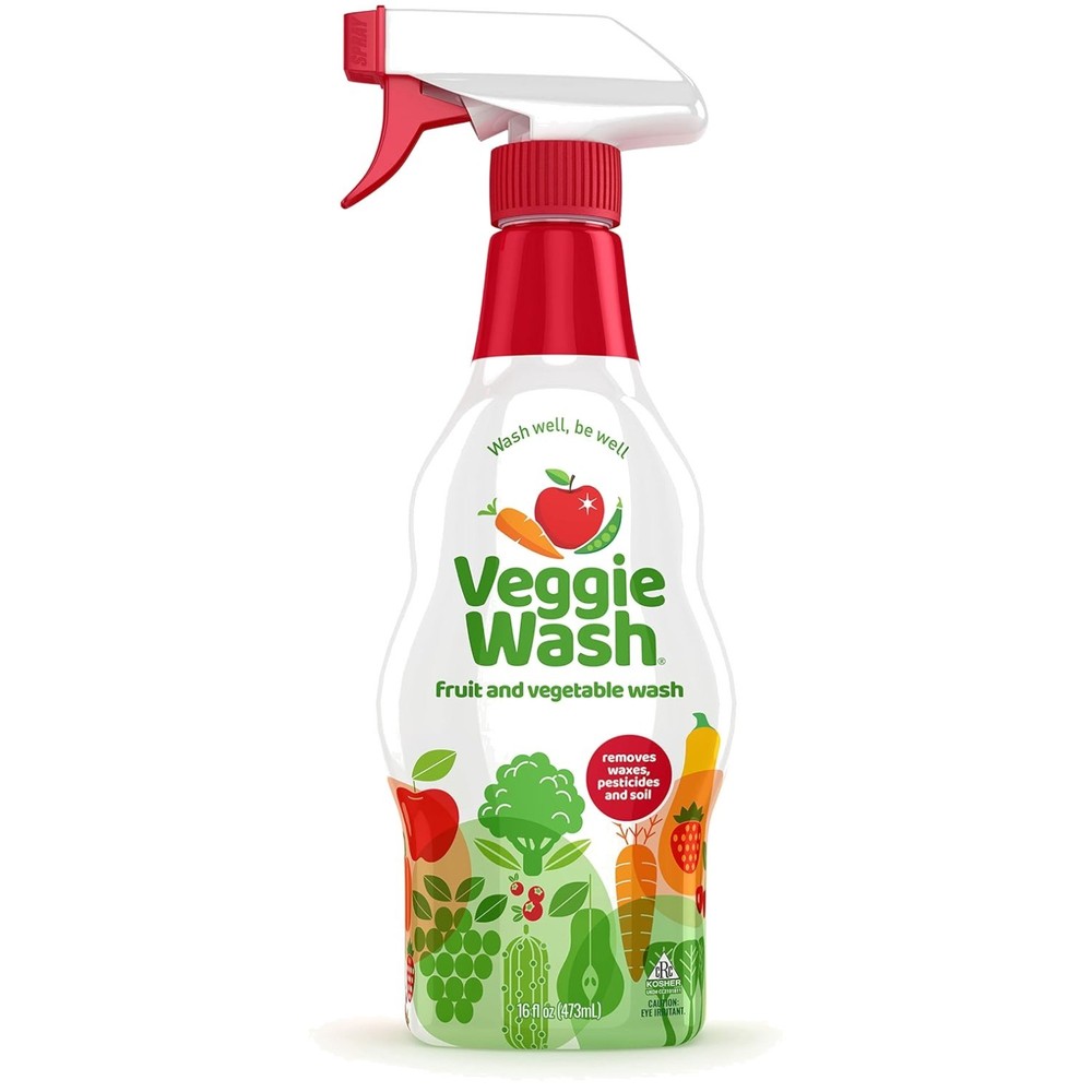 Effective Fruit & Veggie Cleaner – 16oz, Pack x12