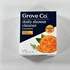 Grove Co Daily Shower Cleaner Concentrate Orange And Rosemary Set Of 2 NEW