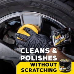 Meguiars Metal Polish 6 Oz For Uncoated Metals Car Boat Motorcycle Shine