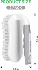 Setsail Scrub Brush, Heavy-Duty Scrub Brushes for Cleaning with Stiff Bristles C
