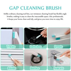 Small Cleaning Brushes for Household Crevice Cleaning Tool Set