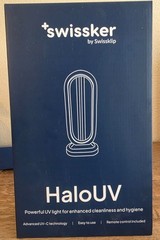 HaloUV Swissker by Swissklip, HaloClean UV Original Home Disinfection Device NEW