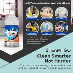Steam & Go Multi-Purpose Cleaner Spray with Oxy Power for Multi-Surfaces – Re…