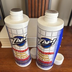2 X ZAP! Professional Porcelain Fiberglass Tile & Grout Restorer Concentrate NEW