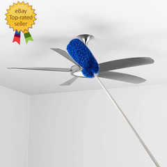 Cobweb Duster with Extensionpole,Dusters for Cleaning with 2 Dusterheads