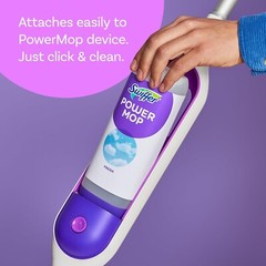 Swiffer Power Mop Floor Cleaning Solution Fresh Scent Floor Cleaner,25.3 oz, 2x.