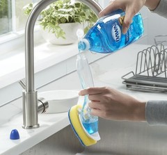 Poly Dishwand With Scrubber