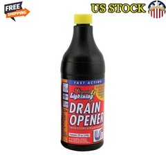 Drain Cleaner 32 Fluid Ounce For Septic Tanks Sink Tubs Toilet