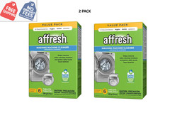 2PACK – Affresh Washing Machine Cleaner Value Pack, 6 Tablets, Front – Top Load