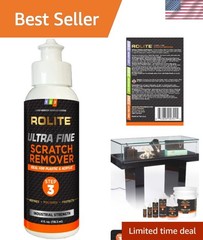 Effective Ultra Fine Scratch Remover for Acrylic, Glass & Plastic Surfaces – 4oz